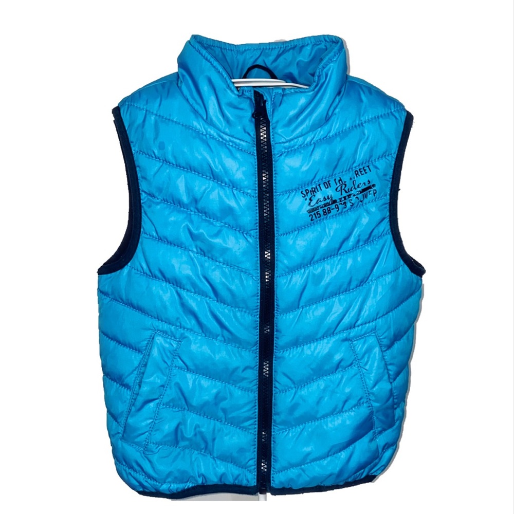 s.Oliver Blue Puffer Vest Size 4T (104)